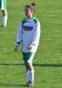 Chiara Sandrini, al rientro in campo.